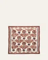 Kim Seybert Botanica Napkin In Ivory/brown