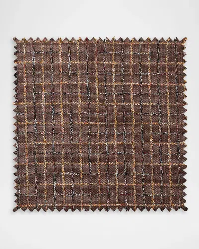 Kim Seybert Boucle Reversible Placemat In Brown