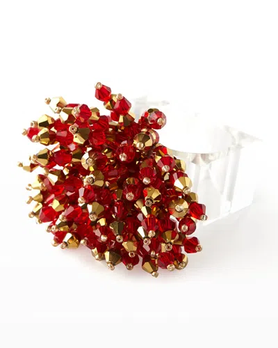 Kim Seybert Brilliant Napkin Ring - Red