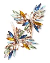 KIM SEYBERT BUTTERFLIES NAPKIN RINGS, SET OF 4