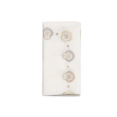Kim Seybert Carnation Napkin In White