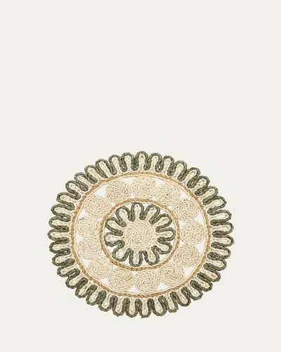 Kim Seybert Casbah Placemat In Naturalgreen