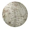 Kim Seybert Chalet Placemat, Set Of 4 In Natural/ Silver