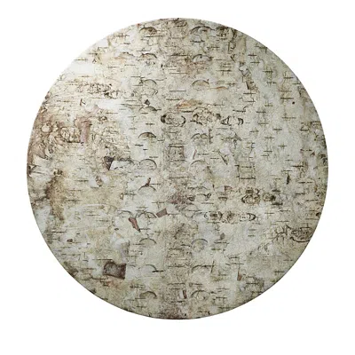 Kim Seybert Chalet Placemat, Set Of 4 In Natural/ Silver