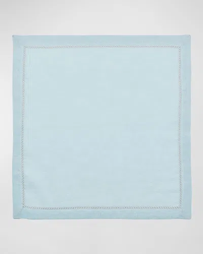 Kim Seybert Classic Napkin With Star Border In Blue