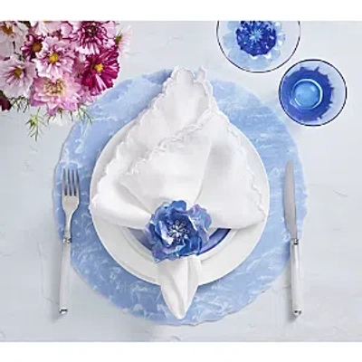 Kim Seybert Cloud Placemat In Periwinkle In Blue