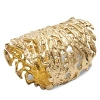 Kim Seybert Coral Cuff Napkin Ring In Gold