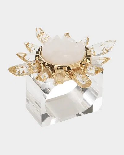 KIM SEYBERT CORONET NAPKIN RING, SET OF 4