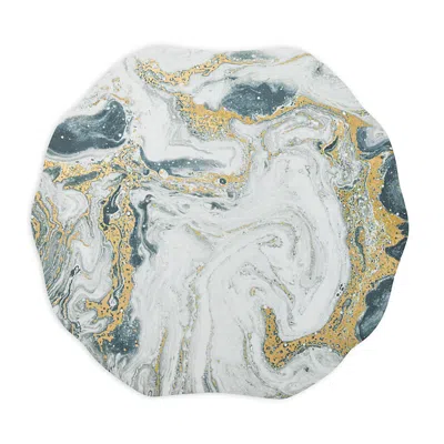 Kim Seybert Cosmos Placemats, Set Of 4 In Grey