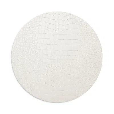 Kim Seybert Croco Placemat In Gray