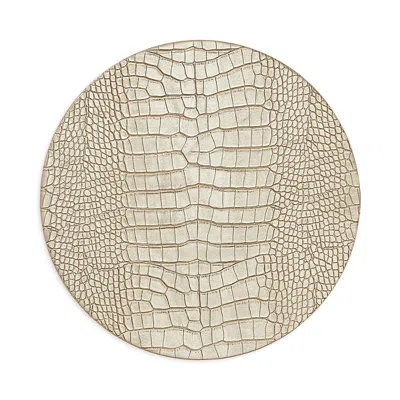 Kim Seybert Croco Placemat In Neutral