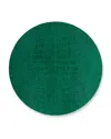 Kim Seybert Croco Placemat In Emerald