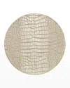 Kim Seybert Croco Placemat In Gold