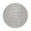 Kim Seybert Croco Placemat In Gray