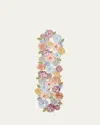 Kim Seybert Dahlia Table Runner In Multi