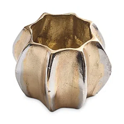 Kim Seybert Desert Napkin Ring In Gold/silver