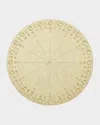 Kim Seybert Dew Drops Placemat In Gold Tone In Gold