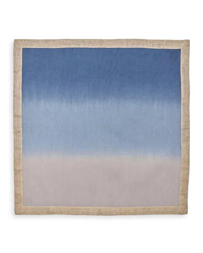 Kim Seybert Dip Dye Napkin In Blue