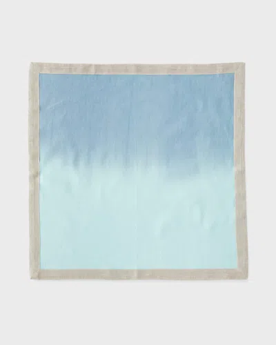 Kim Seybert Dip-dye Napkin In Blue