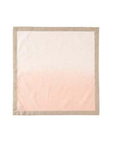 Kim Seybert Dip Dye Napkin In Pink