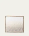 Kim Seybert Dip-dye Napkin In Gray