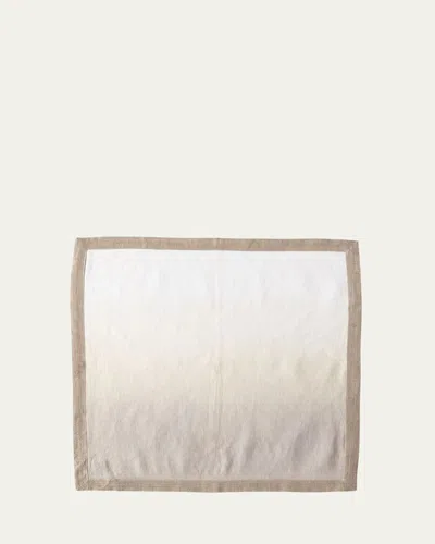 Kim Seybert Dip-dye Napkin In Gray