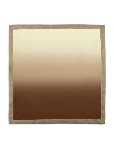 Kim Seybert Dip-dye Napkin In Brown