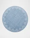 Kim Seybert Dream Weaver Placemat In Blue/white