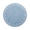 Kim Seybert Dream Weaver Placemat In Blue/white