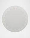 Kim Seybert Dream Weaver Placemat In Gray/white