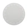 Kim Seybert Dream Weaver Placemat In Gray/white