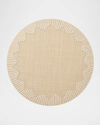 Kim Seybert Dreamweaver Placemat In Brown