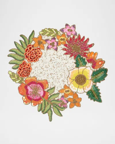 Kim Seybert Eden Beaded Placemat In Multi