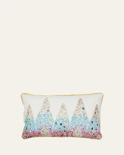 Kim Seybert Enchanted Holiday Pillow, 14" X 22"