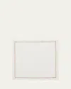 Kim Seybert Filament Embroidered Linen Napkin In White/multi