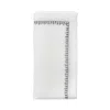 Kim Seybert Filament Napkin In White/silver