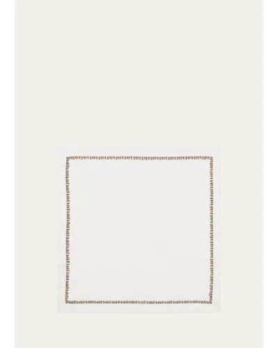 Kim Seybert Filament Napkin In Brown