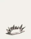 Kim Seybert Flame Napkin Ring In Silver