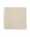 Kim Seybert Fringe Linen Napkin In Neutral