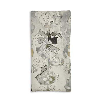 Kim Seybert Giverny Napkin In Natural And Gray In Multi