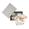 Kim Seybert Glasswing Napkin Rings, Set Of 4 In Multi