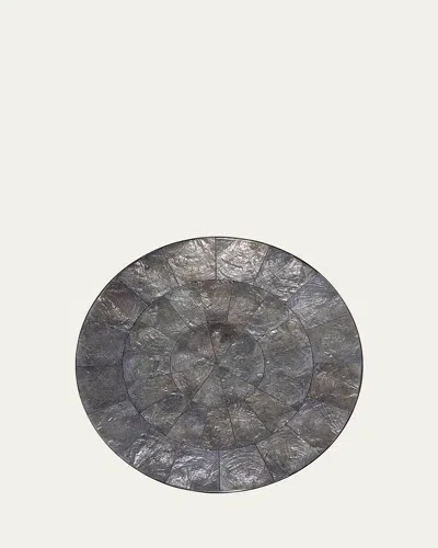 Kim Seybert Gray Capiz Placemat