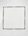 Kim Seybert Impression Napkin In White