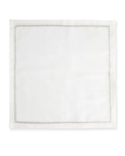 Kim Seybert Jardin Napkin In White