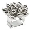 Kim Seybert Jubilee Napkin Ring, Set Of 4 In Silver