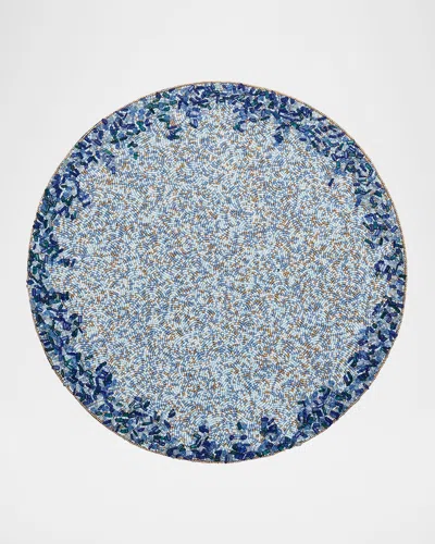 Kim Seybert Lagoon Placemat In Blue