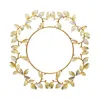 Kim Seybert Laurel Chargers, Set Of 4 In Gold