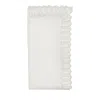 Kim Seybert Lumina Napkin In White In White