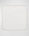 Kim Seybert Luminance Napkin In White
