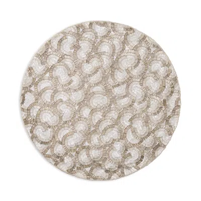 Kim Seybert Lune Beaded Placemat In Multi